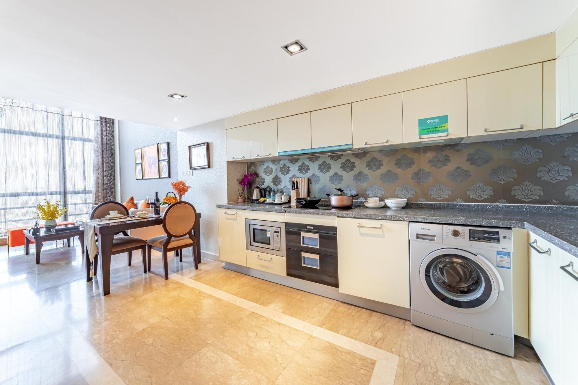 Waifiden Guangzhou Grand View Golden Palace Apartment - Free Shuttle Bus During The Canton Fair Esterno foto