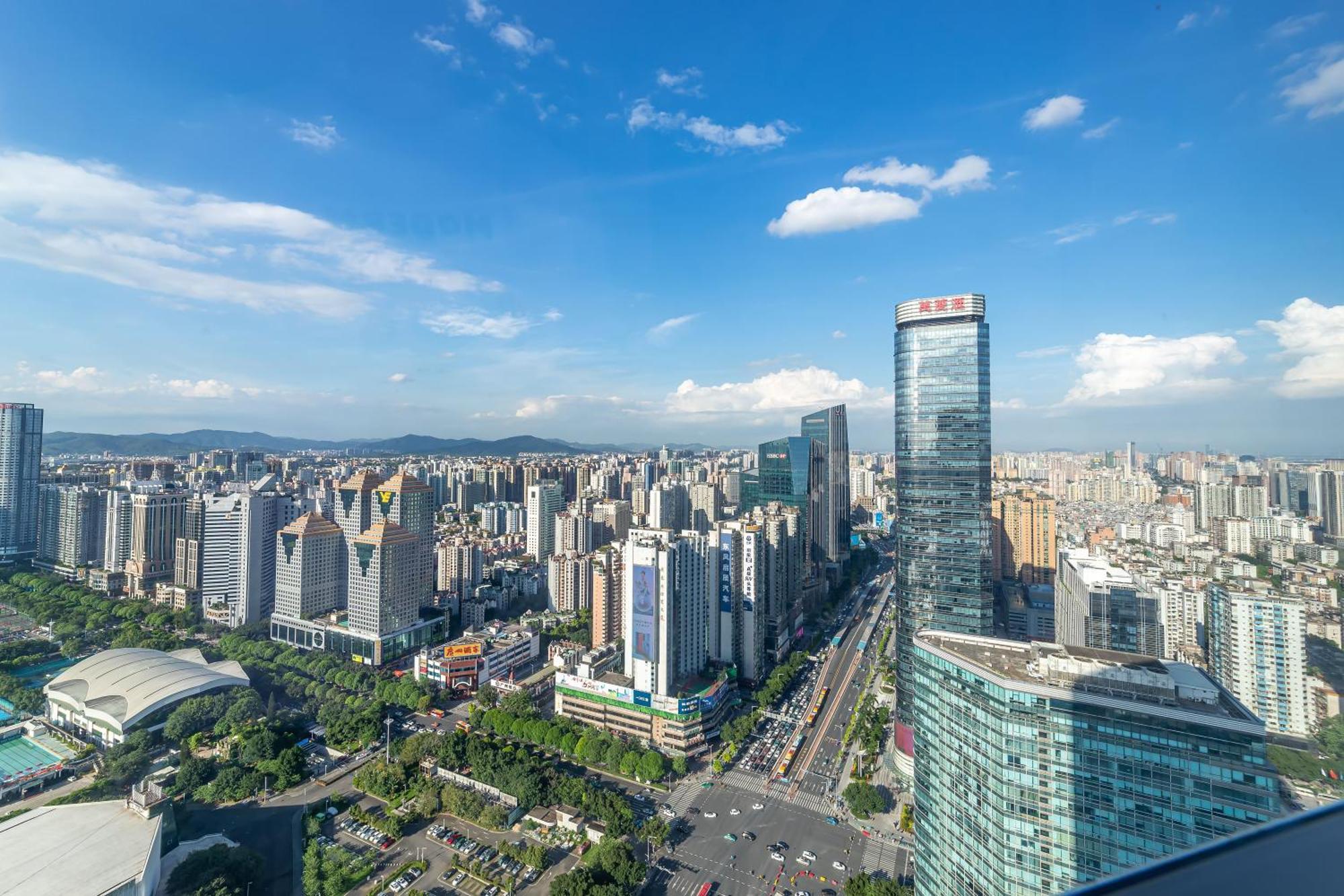Waifiden Guangzhou Grand View Golden Palace Apartment - Free Shuttle Bus During The Canton Fair Esterno foto
