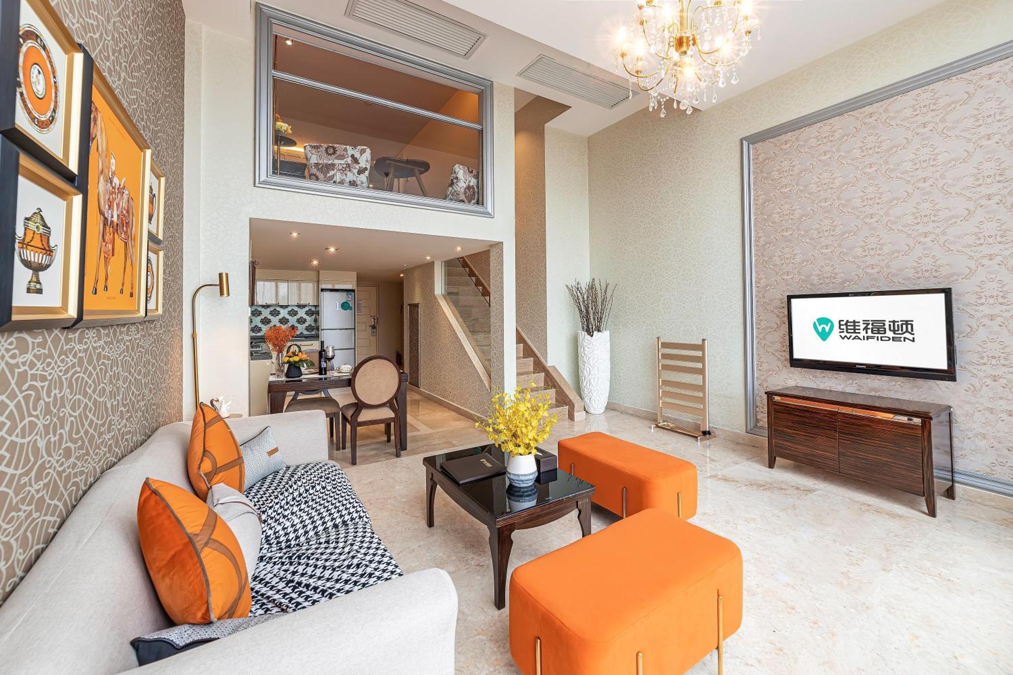 Waifiden Guangzhou Grand View Golden Palace Apartment - Free Shuttle Bus During The Canton Fair Esterno foto
