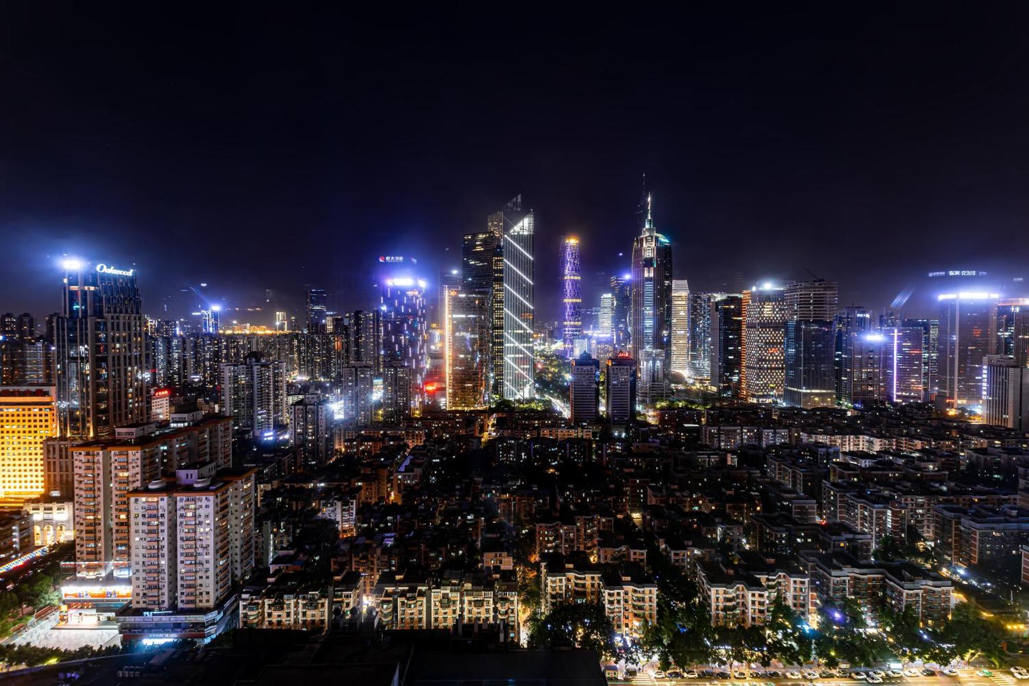 Waifiden Guangzhou Grand View Golden Palace Apartment - Free Shuttle Bus During The Canton Fair Esterno foto