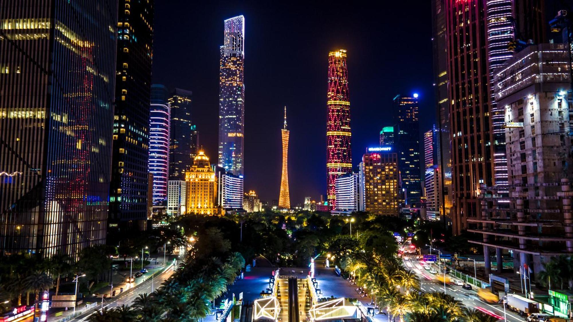 Waifiden Guangzhou Grand View Golden Palace Apartment - Free Shuttle Bus During The Canton Fair Esterno foto