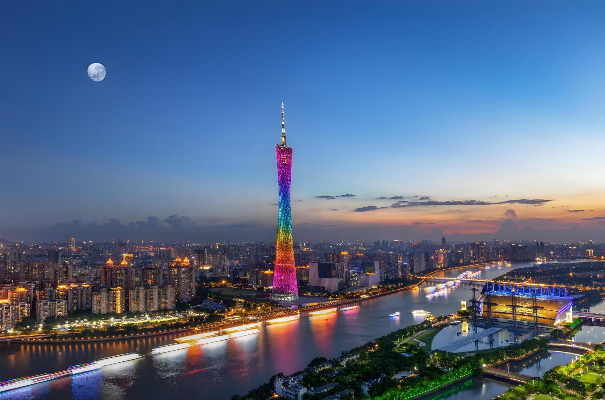 Waifiden Guangzhou Grand View Golden Palace Apartment - Free Shuttle Bus During The Canton Fair Esterno foto