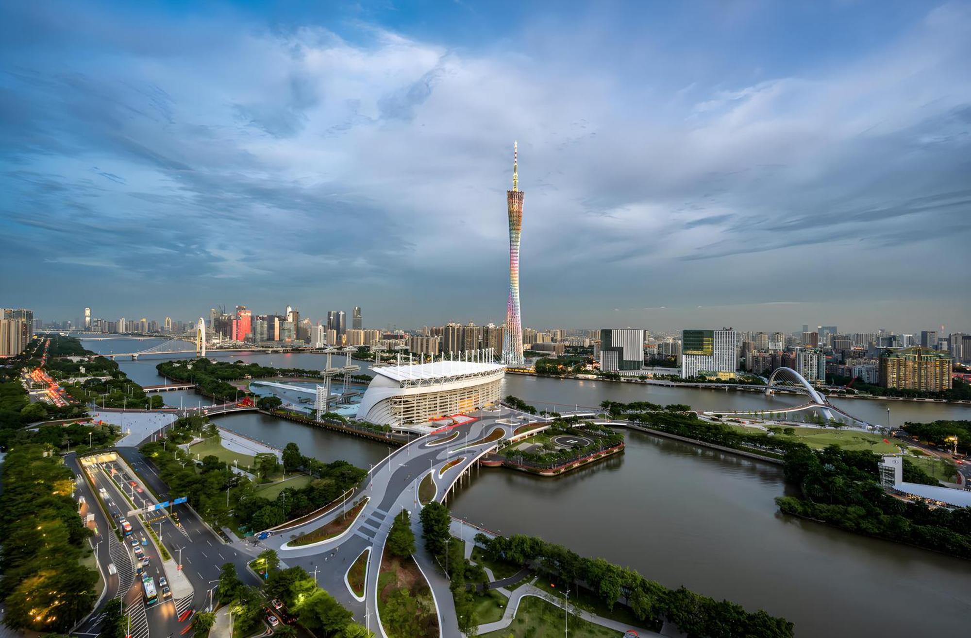 Waifiden Guangzhou Grand View Golden Palace Apartment - Free Shuttle Bus During The Canton Fair Esterno foto