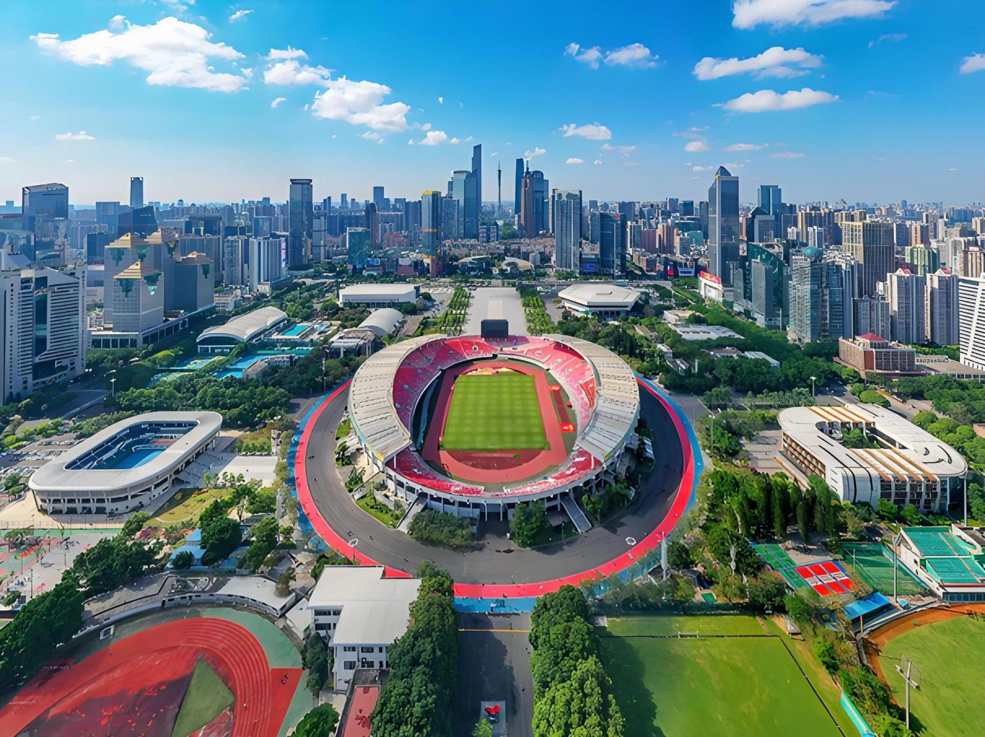 Waifiden Guangzhou Grand View Golden Palace Apartment - Free Shuttle Bus During The Canton Fair Esterno foto